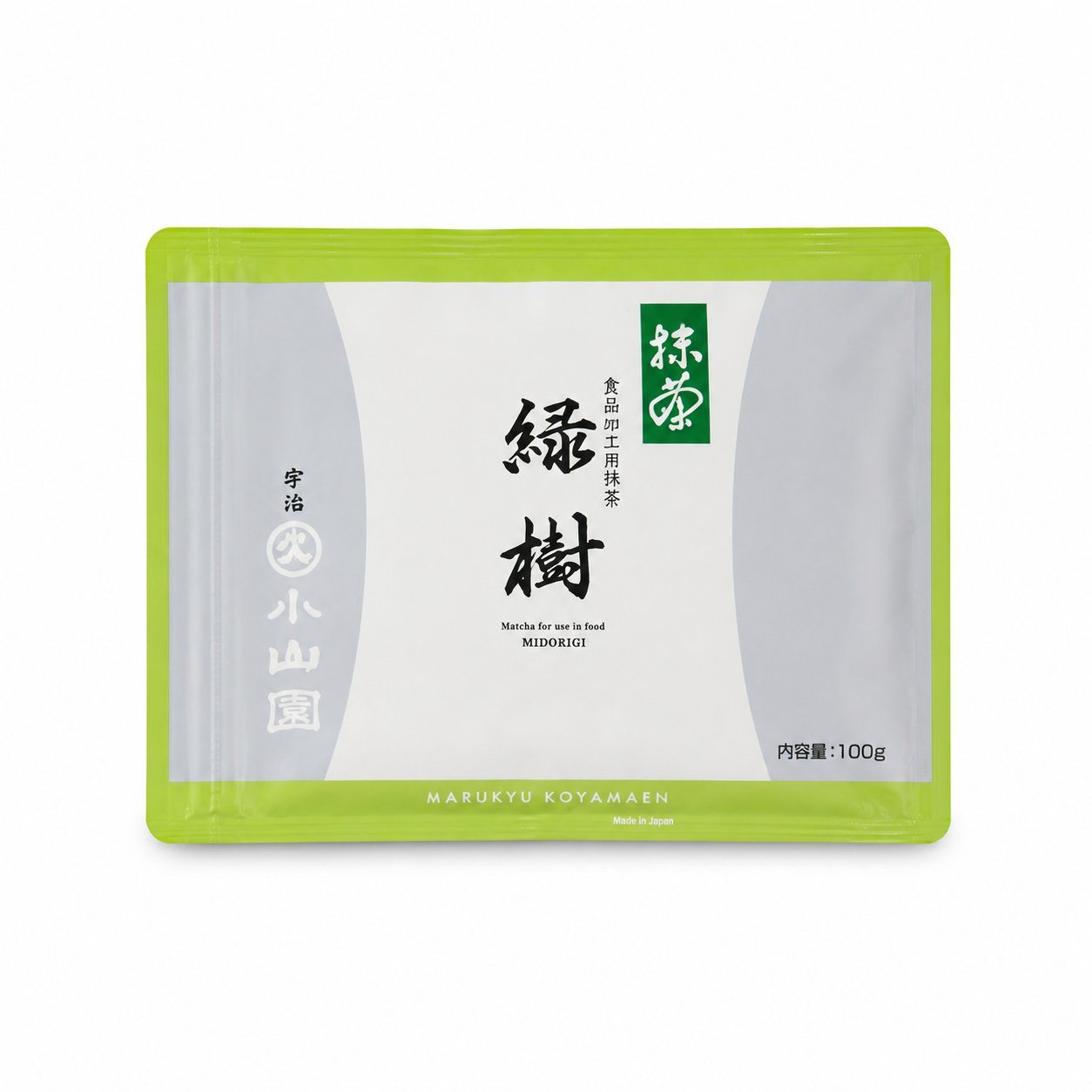 Marukyu Koyamaen Midorigi matcha 100g pouch