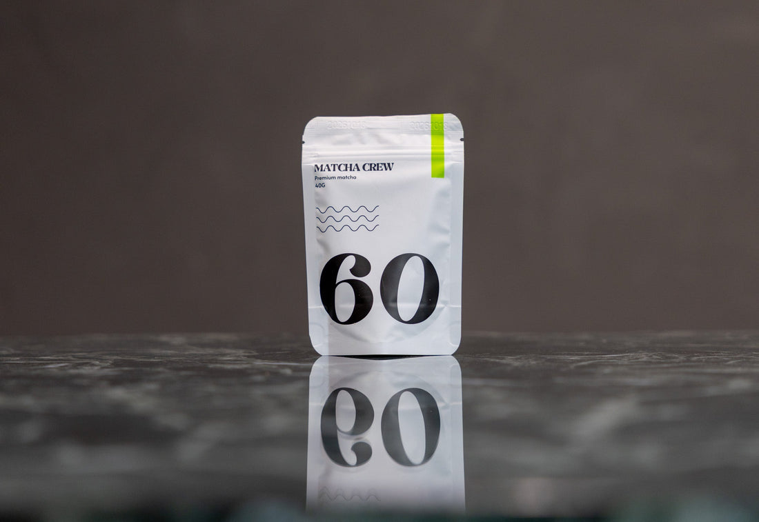 Matcha Crew No. 60 Japanese matcha powder for lattes