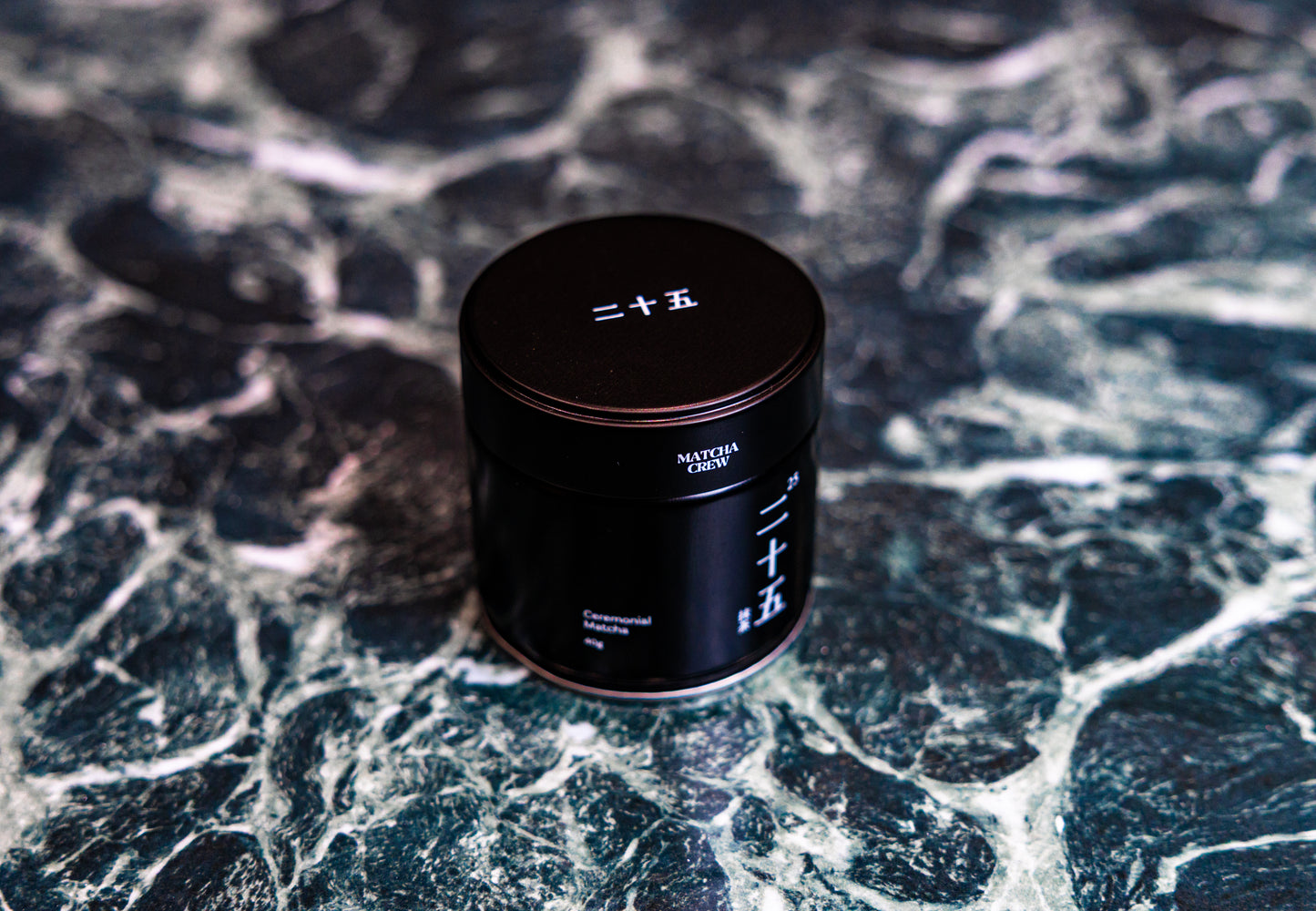 Polvo de matcha ceremonial n.° 25, 40 g en lata