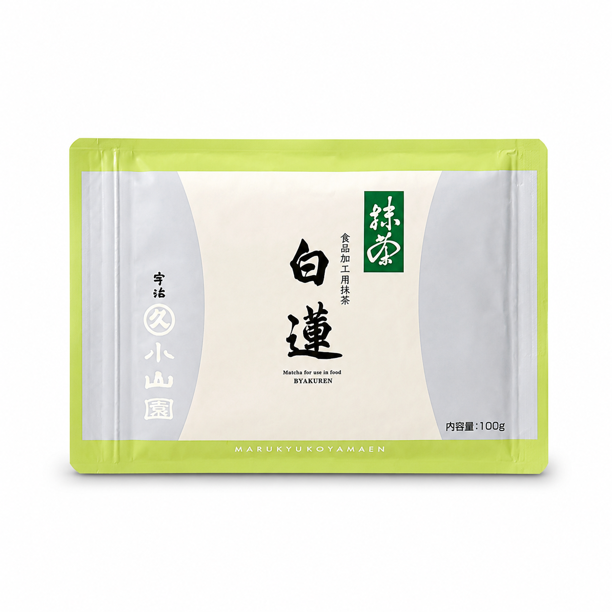 Marukyu Koyamaen Byakuren matcha 100g pouch