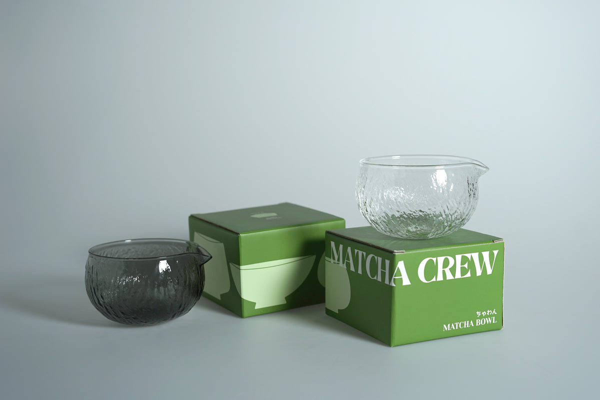 Matcha pouring glass bowl – Matcha Crew