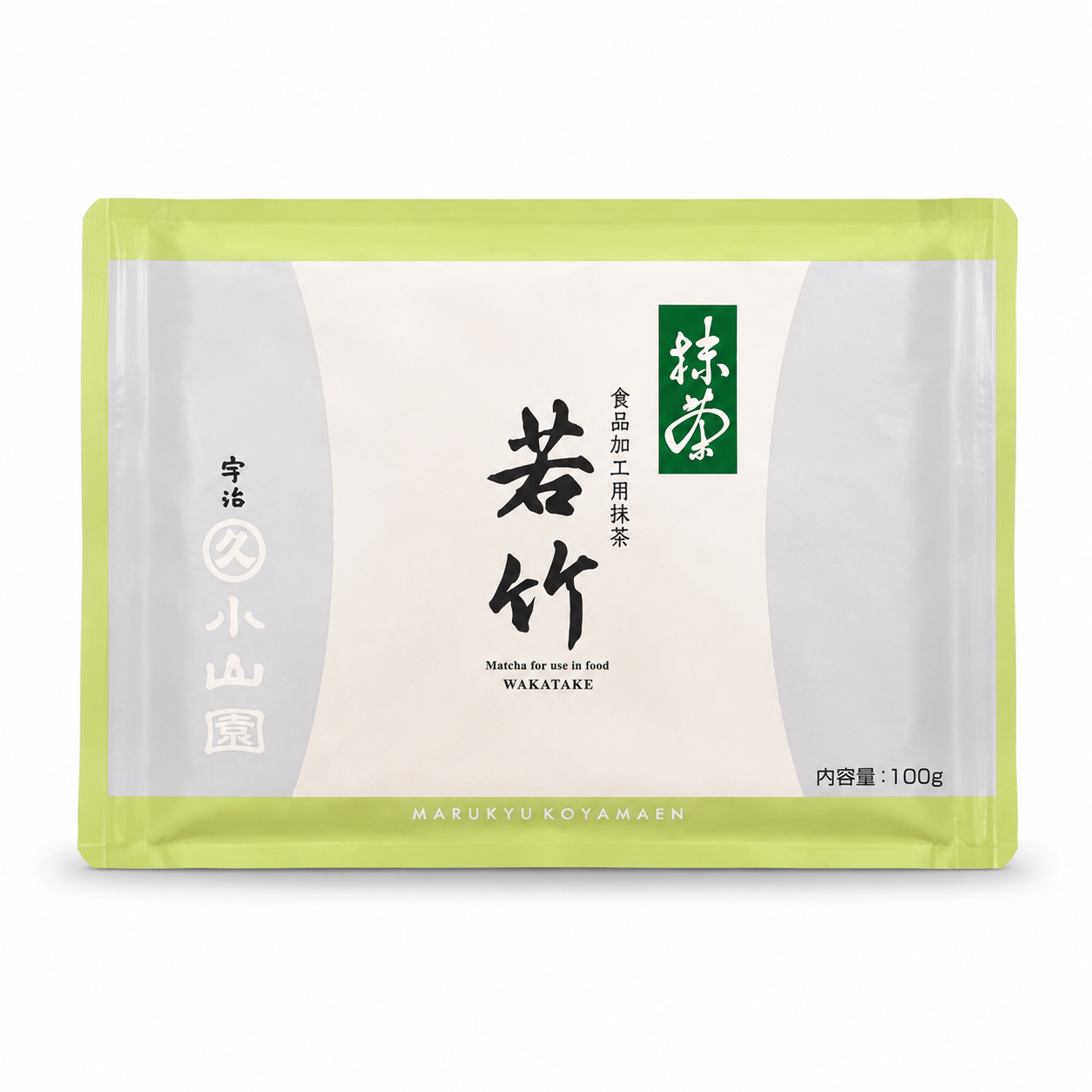 Marukyu Koyamaen Wakatake matcha 100g pouch